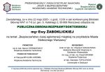 PUBLICZNA OBRONA ROZPRAWY DOKTORSKIEJ EWY ŻABOKLICKIEJ