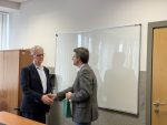 PODZIĘKOWANIE I POWITANIE NOWEGO KIEROWNIKA ZAKŁADU PROGNOZ I STUDIÓW STRATEGICZNYCH